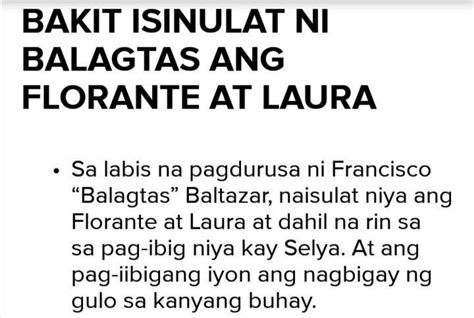 francisco balagtas quotes|Florante at Laura ni Francisco Balagtas: Philippine Literature.